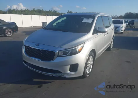 2015 Kia Sedona Lx из США, поврежденный, VIN KNDMB5C1XF6050584